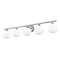 Z-Lite Neoma Vanity, 5-Light, 38.25 In.W x 6.75 In.L x 7.25 In.H, Brushed Nickel  /Opal Etched 1100-5V-BN - alternate 4
